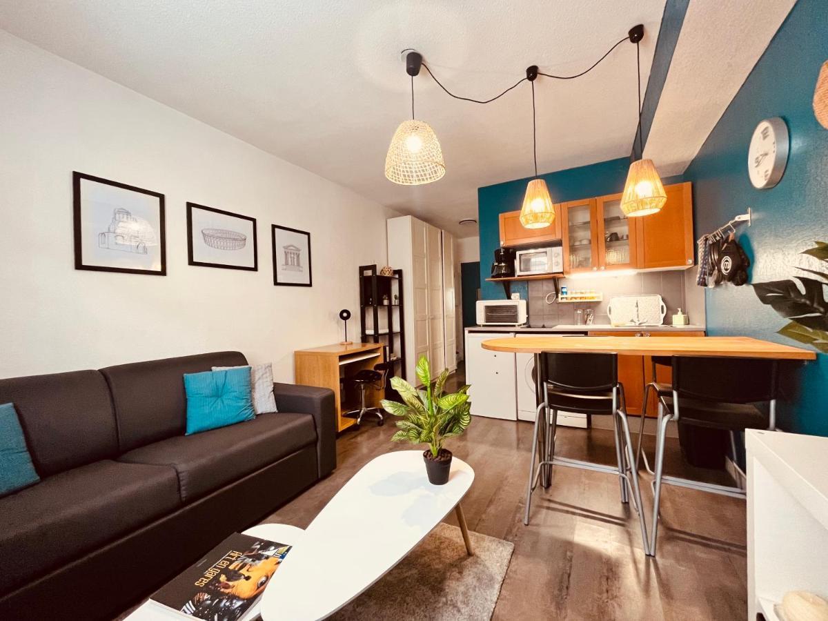 Apartament Le Jean-Jaures / Joli Studio Nîmes Zewnętrze zdjęcie